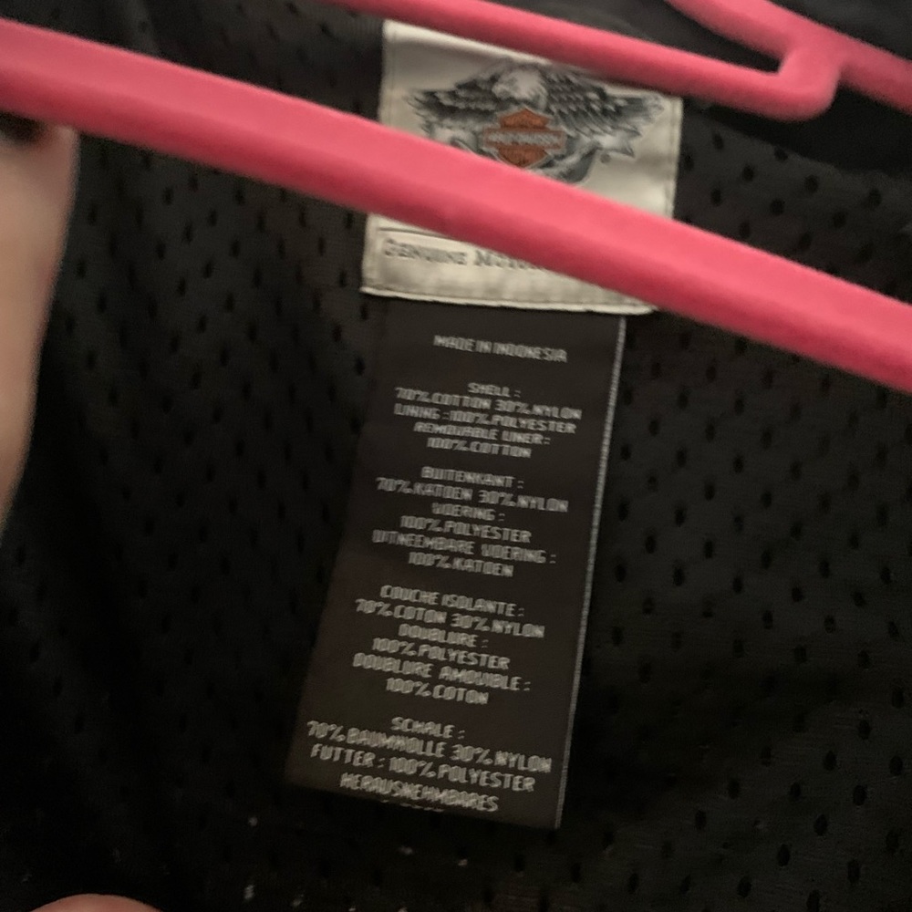 Womens Harley Davidson Motorcycle Jacket🏍️🏍️🏍️🏍️ - Picture 3 of 8